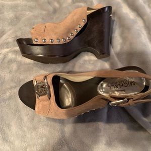 Michael Kors Platform Sandals very lightly worn